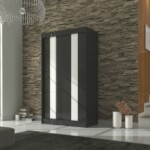 Czarny+Biały Lacobel 120